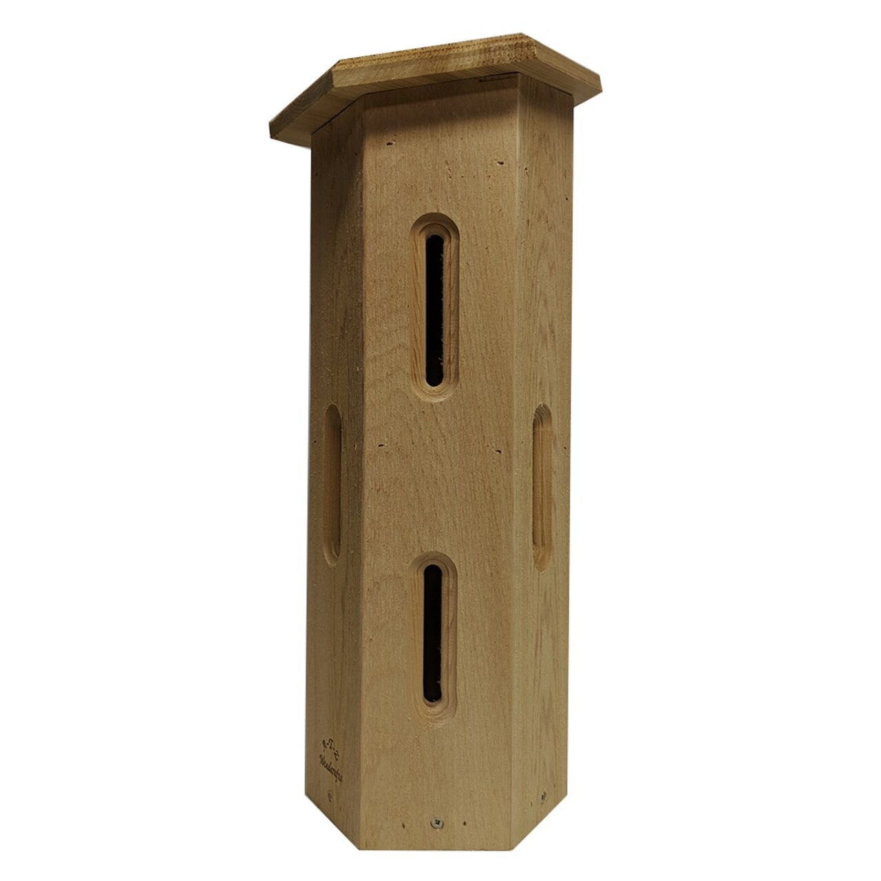 A-T-Z Woodcrafts Handcrafted Hexagonal Cedar Butterfly House 22.5 inch